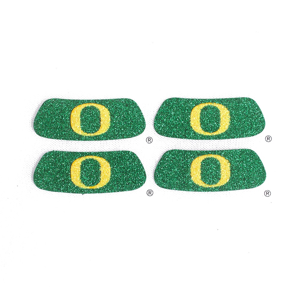 Classic Oregon O, Green, Tattoos, Home & Auto, Innovative Adhesives, Glitter, Eye stripe, 814444